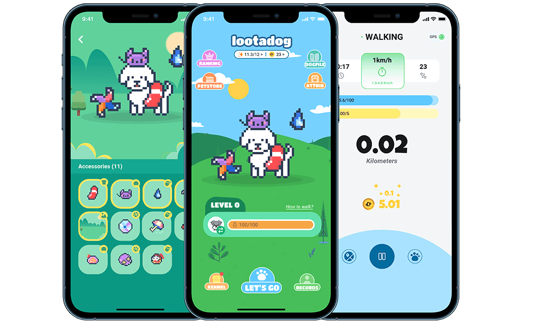 ペット散歩×ブロックチェーンゲームの開発事例